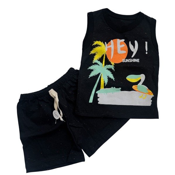 Producto - Conjunto HEY negro - 0