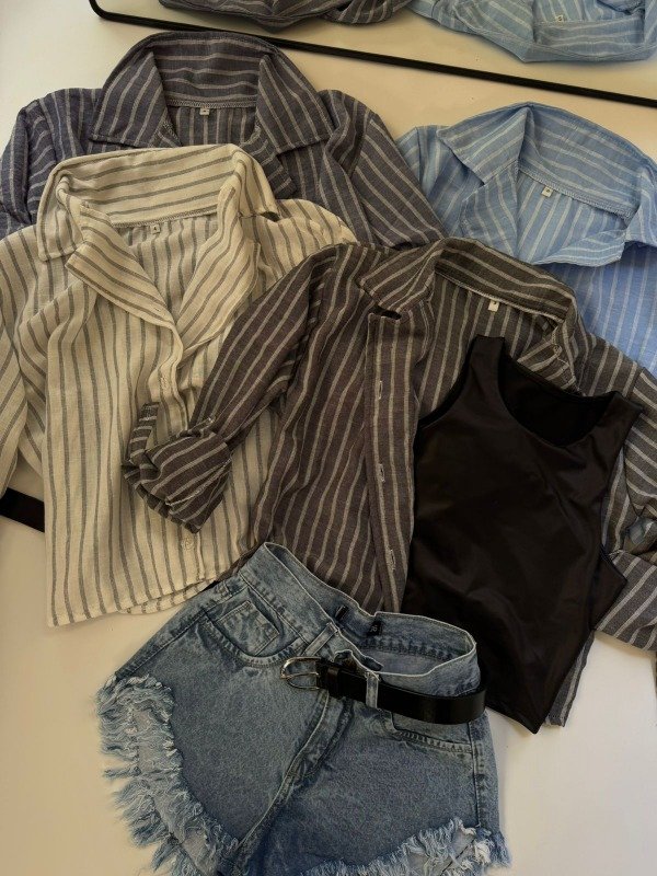 Producto - Camisa lino botón