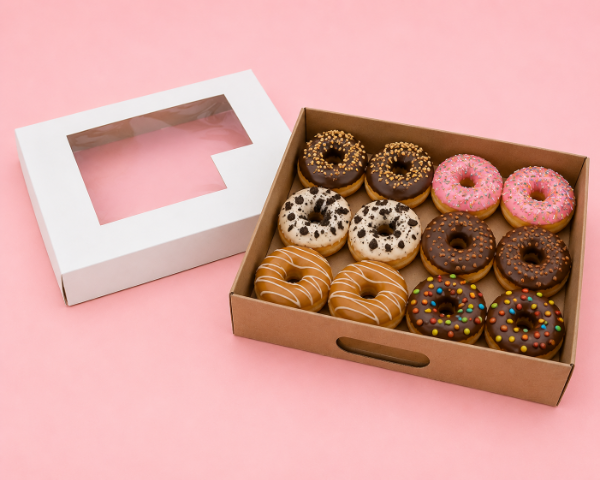Producto - BOX DESAYUNO - COD. 272 BASE KRAFT TAPA VISOR 30X12X30 - 3