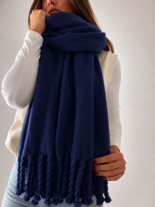 Producto - BUFANDON NUBE - AZUL NOCHE