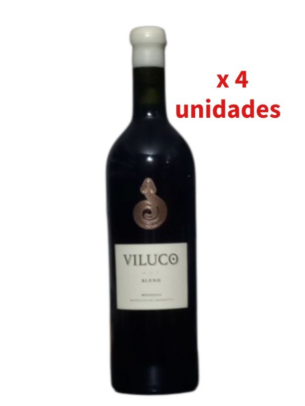 Producto - VILUCO KOT Blend(Malbec,Cabernet Sauvignon,Merlot)x 4 unidades