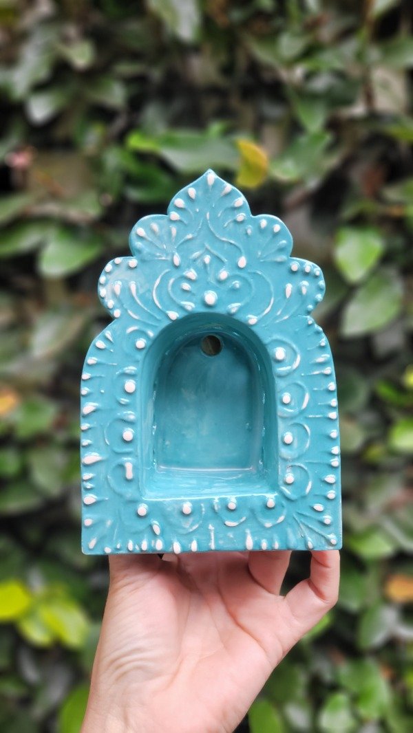 Producto - Luminaria linea Sitara. MARRUECOS cyan
