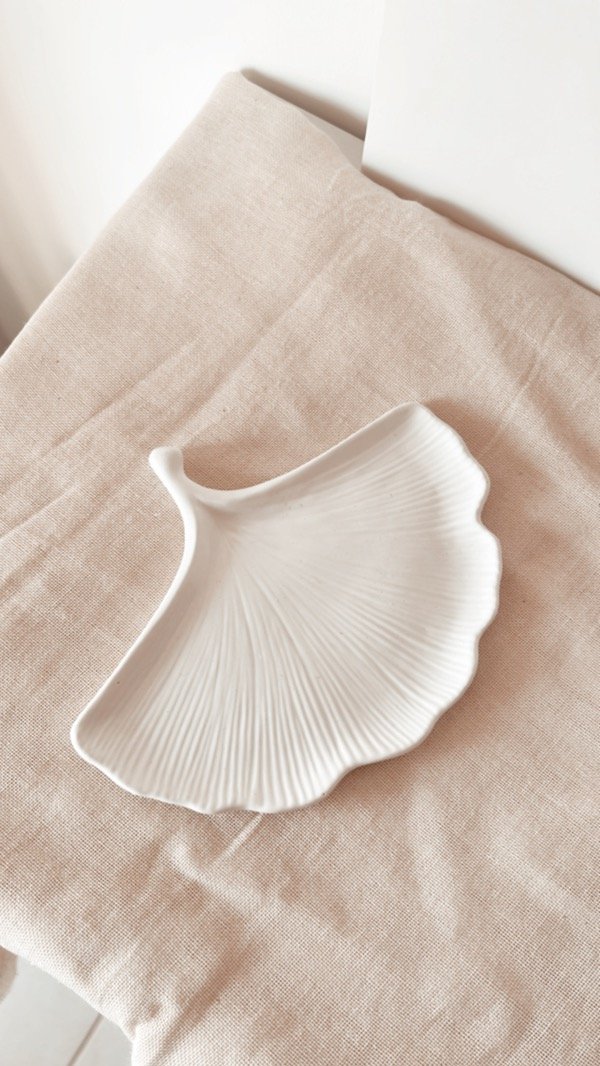Producto - Hoja Ginkgo white