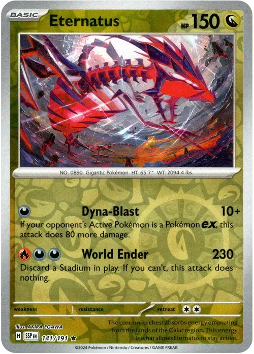 Producto - Eternatus - 141/191 - Surging Sparks - Reverse Holo