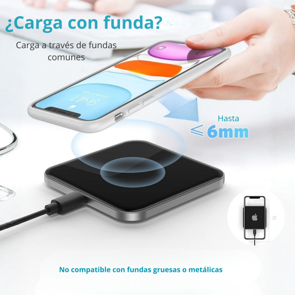 Producto - Cargador inalámbrico Qi 15W - 8