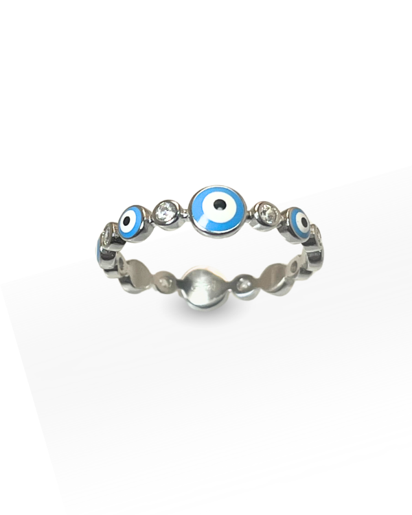 Producto - Anillo de Plata Ojos - 3