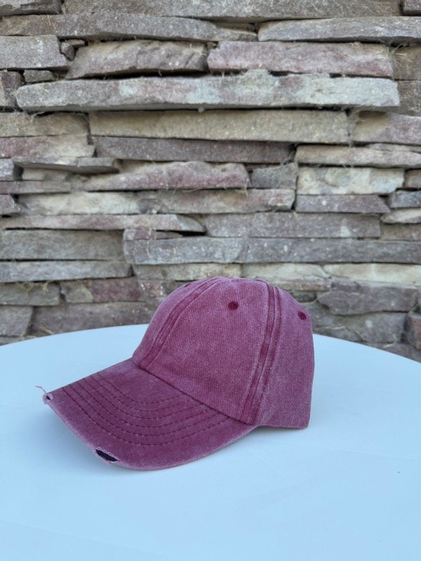 Producto - Gorra Vintage bordo