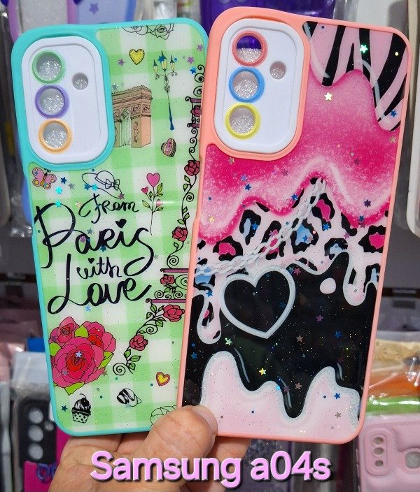 Producto - Fundas brillo epoxy. Samsung a04s