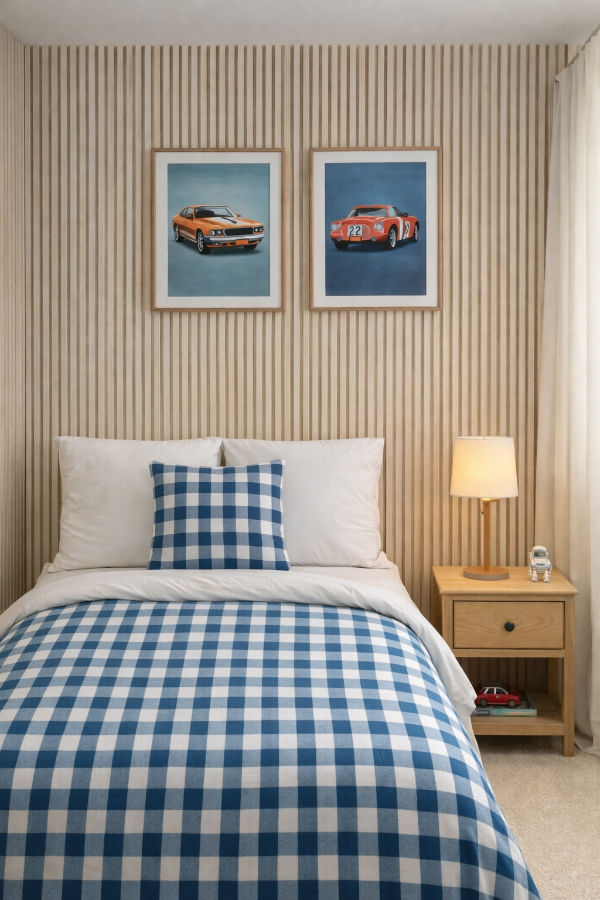 Producto - Funda de edredón Tusor cuadritos