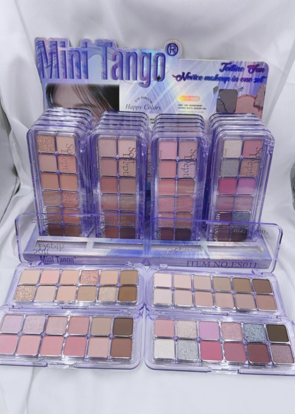 Producto - PALETA SOMBRA MINI TANGO 12COLOR ES011