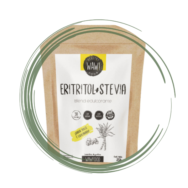 Producto - Eritritol + Stevia Waw Food X 250 gr.