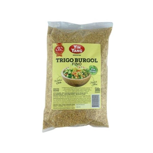 Producto - Trigo Burgol Fino Yin Yang 500gr