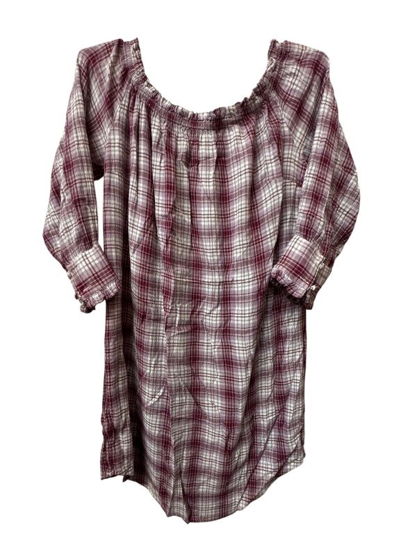 Producto - Vestido Escoses Rosa y blanco