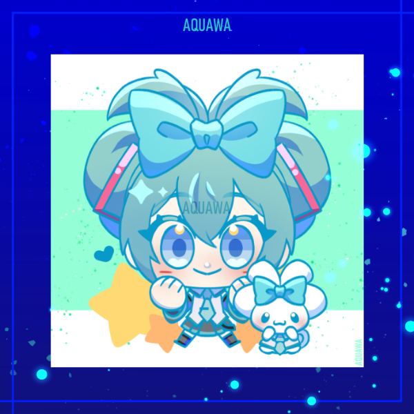 Producto - Mini print de Miku