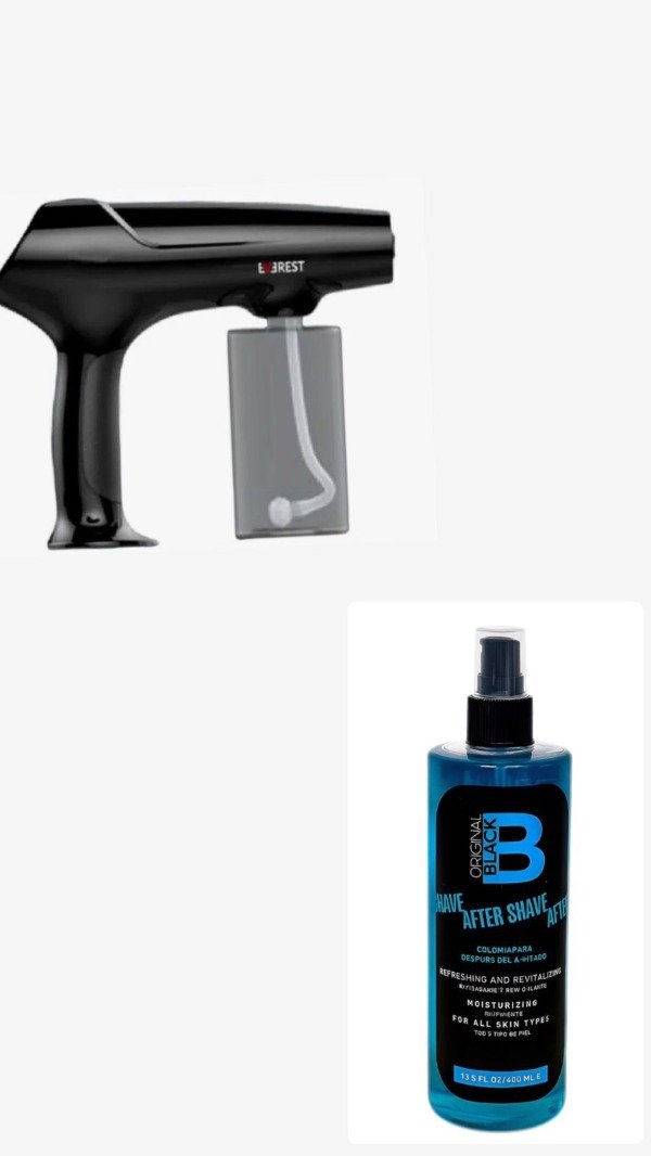 Producto - ROSEADOR ELECTRICO + AFTER SHAVER ORIGINAL BLACK