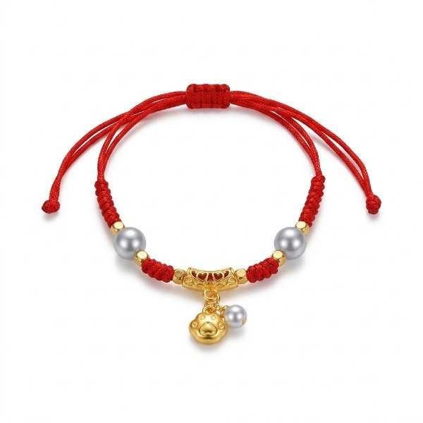 Producto - Pulsera Hilo Rojo Huellita