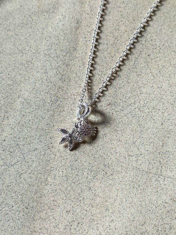 Producto - Conjunto acero blanco micro pave Butterfly Shine