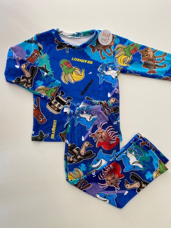 Producto - Pijama Plush BRAINROT- COD 421