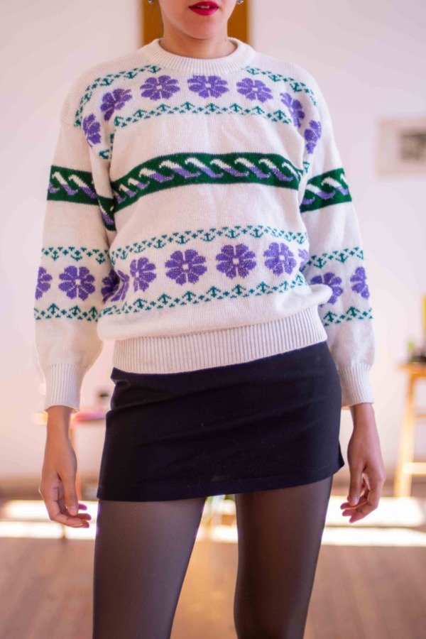 Producto - Sueter Flowr Talle: L