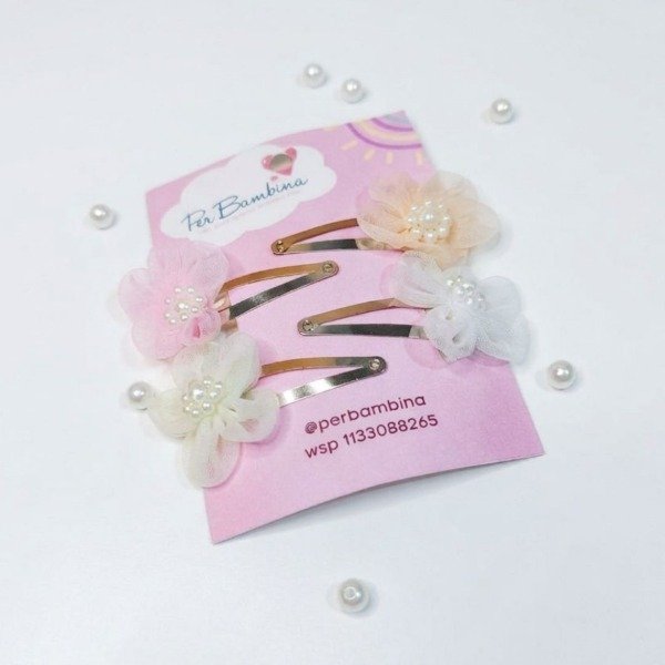 Producto - Set de hebillas Luna 4 colores