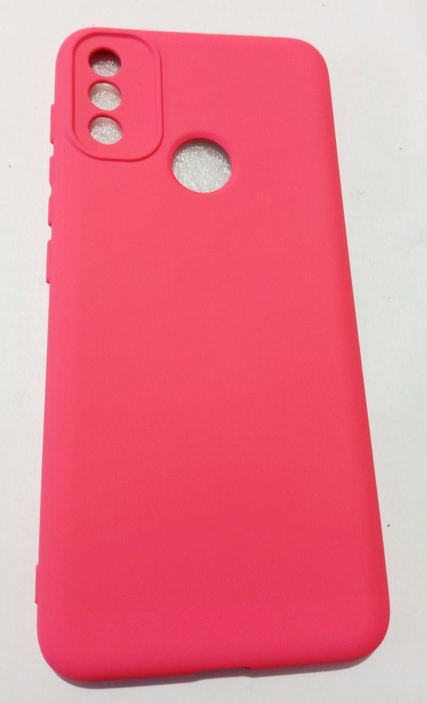 Producto - Funda Silicone Case Fucsia para Moto E20 - E40