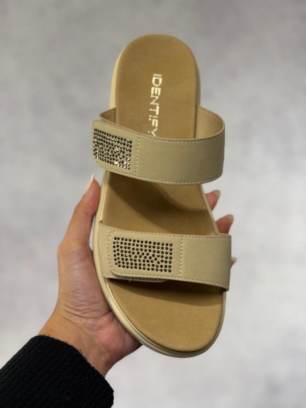 Producto - ZUECO ATLAS BEIGE STRASS DOBLE ABROJO - 0