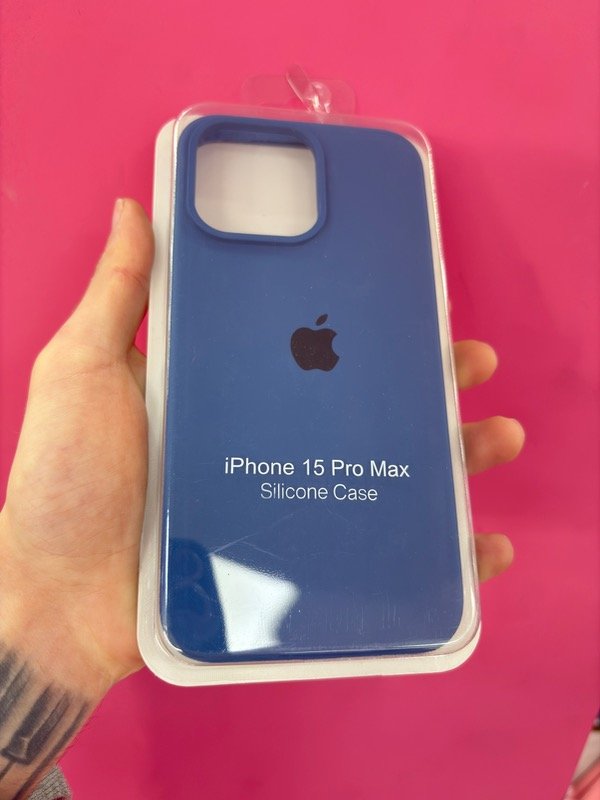 Producto - Silicone case Azul oscuro