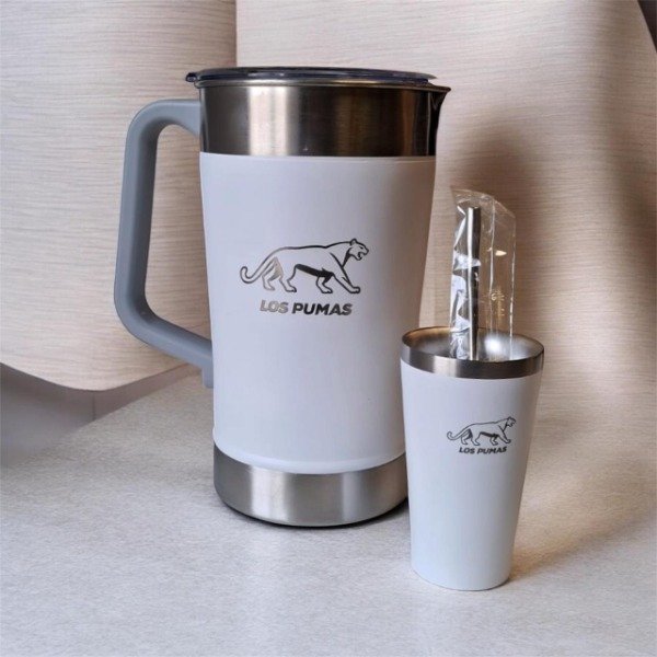Producto - JARRA CON VASO- LOS PUMAS