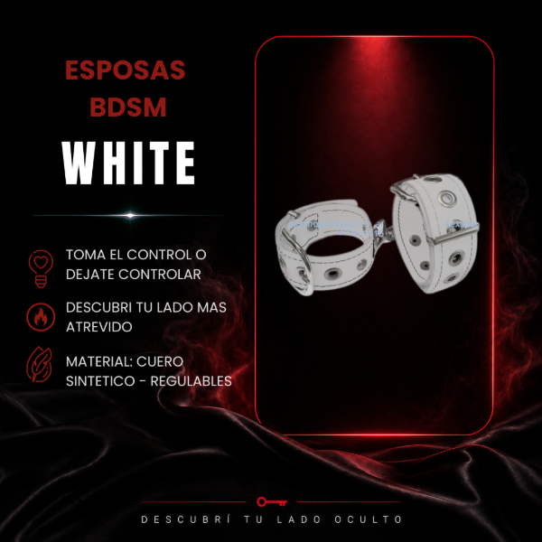 Producto - WHITE - Esposas BDSM