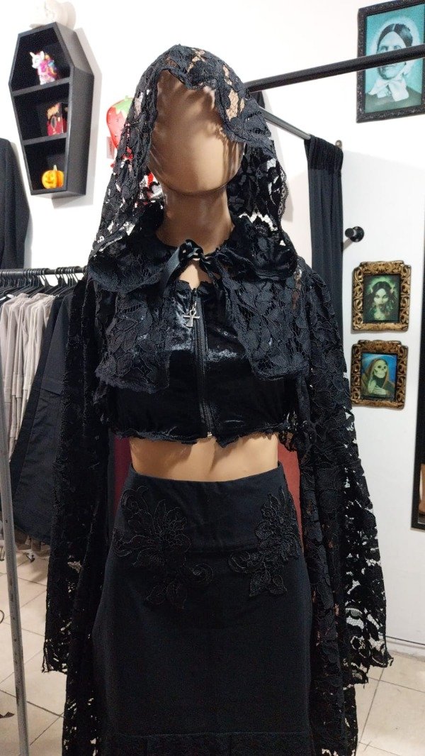Producto - Manguitas witch negra