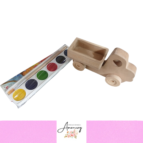 Producto - FIGURA CON RUEDAS + ACUARELAS MODELO 11