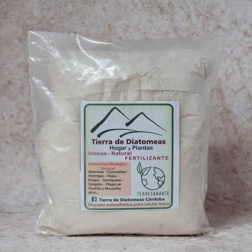 Producto - Tierra de diatomea - 400 Gr - Terresanarte