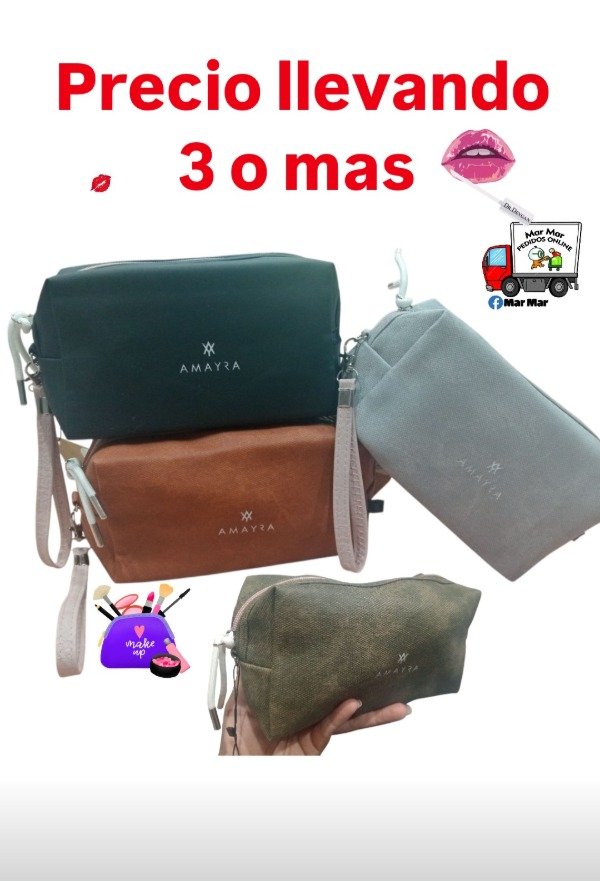 Producto - Portacosméticos amayra (cantidad)