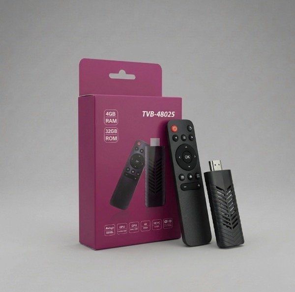 Producto - SMART TV STICK CONVERTIDOR TVB48025  GOOGLE TV 4K ULTRA HD (4GB RAM / 32GB ROM)