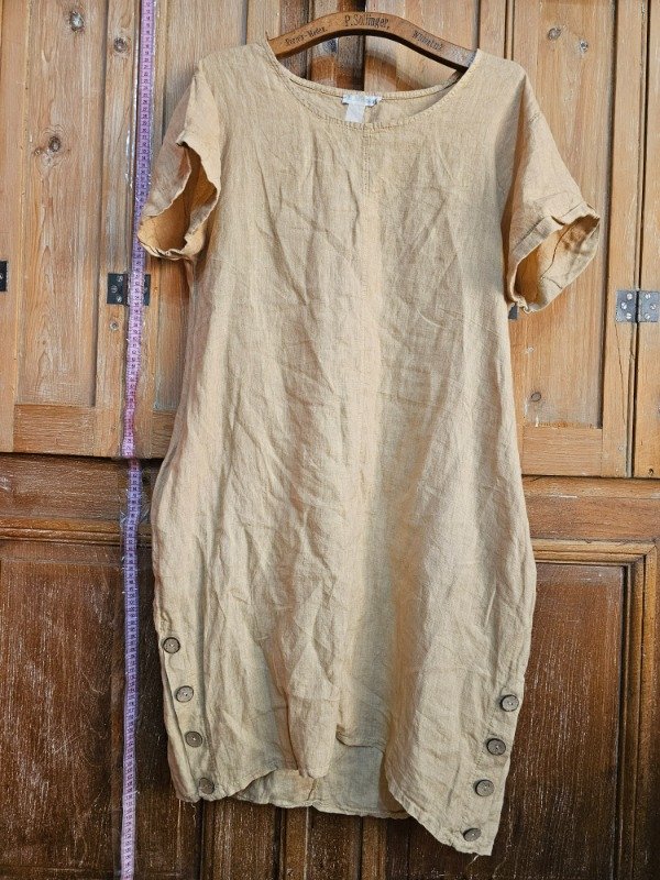 Producto - Vestido Made In Italy Beige t.U