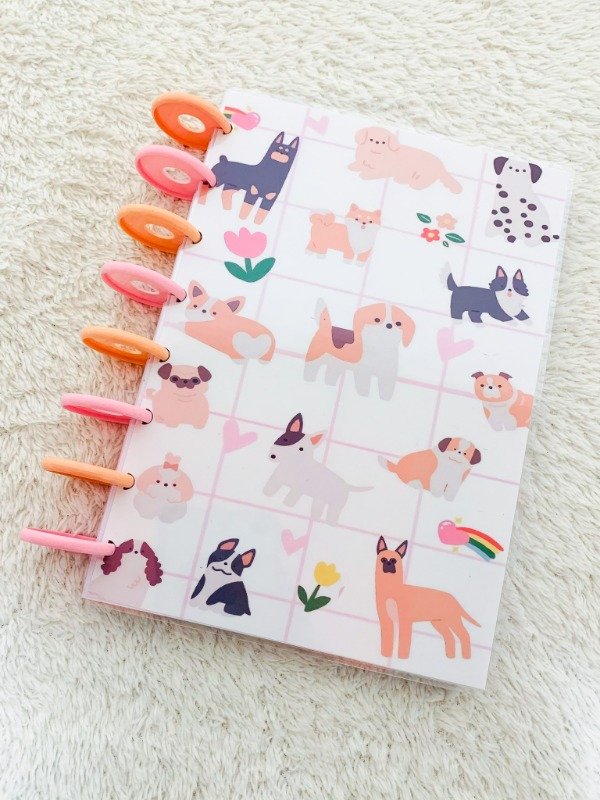 Producto - Cuaderno Sistema de Discos "Perritos"