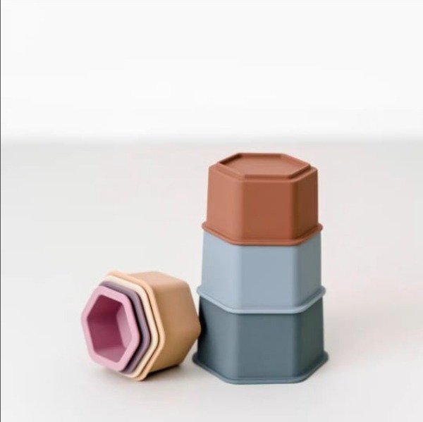 Producto - Torre apilable silicona exagonal