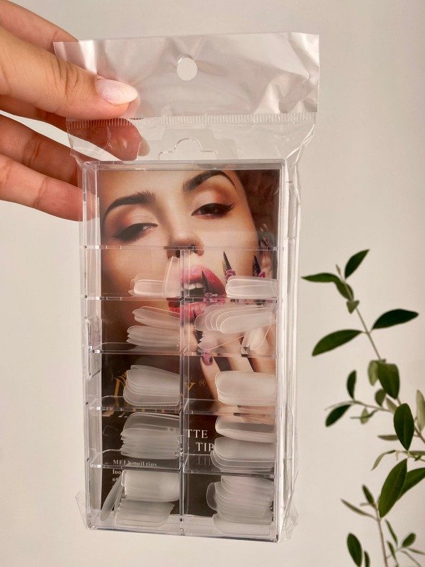 Producto - Tips prelimados Mely Cuadrada x100