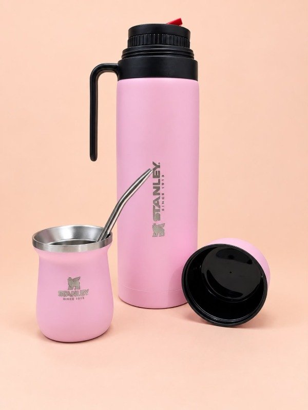 Producto - Termo 1lt. + Mate acero - 0