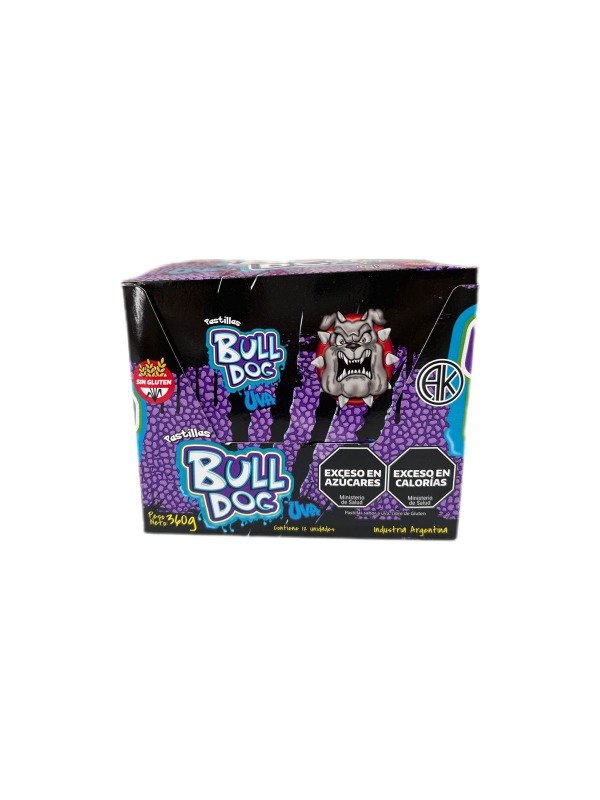 Producto - PASTILLA BULL DOG UVA X12UN
