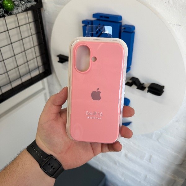 Producto - Silicone Case Rosa Claro - iPhone 16