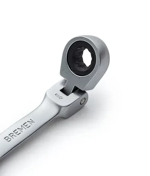 Producto - LLAVE COMBINADA CON CRIQUE CORTA ARTICULADA 16mm BREMEN cod 6259