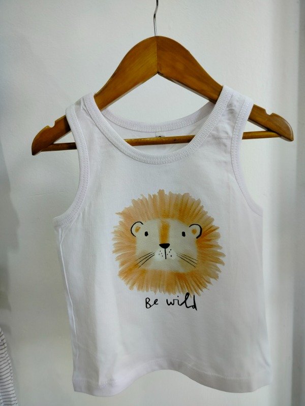 Producto - ARTICULO 307 - G- MUSCULOSA DE ALGODON ESTAMPA DTF BEWILD