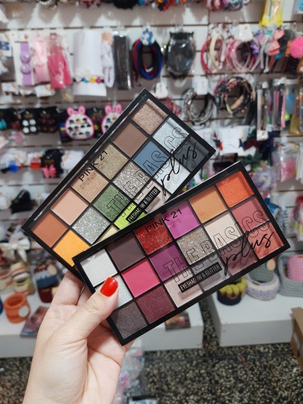 Producto - The basics - 18 tonos matte, satinados y glitter