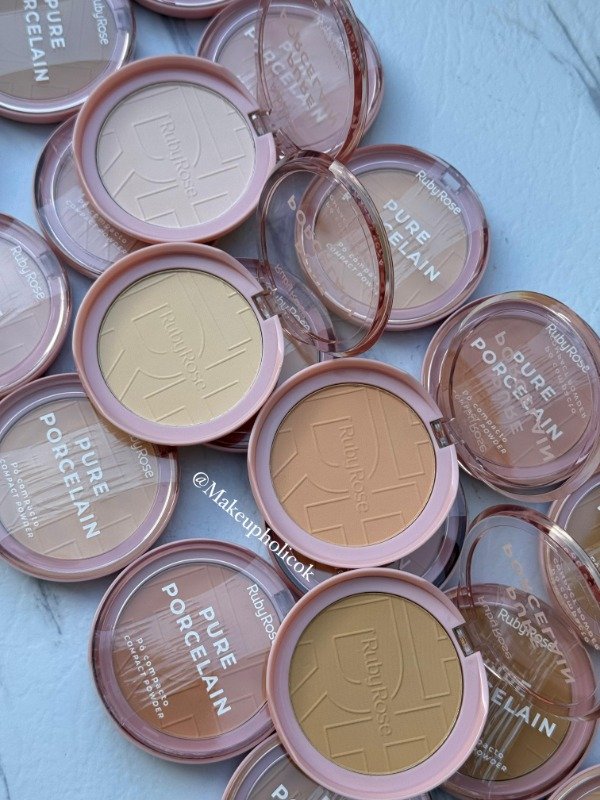 Producto - PURE PORCELAIN POLVO COMPACTO - RUBY ROSE