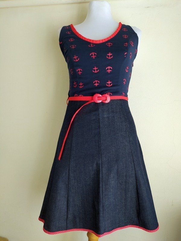 Producto - Vestido Navy Denim TXS Nuevo