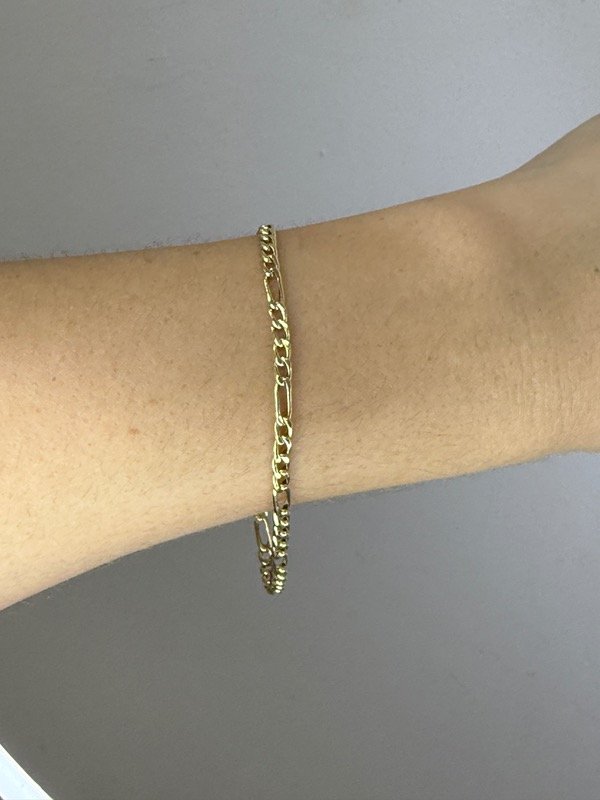 Producto - Pulsera de oro facetada - 2