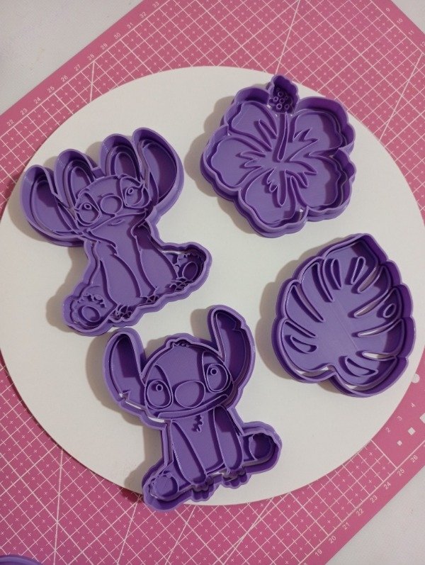 Producto - Set Stich + Ángel + Flor + Hoja