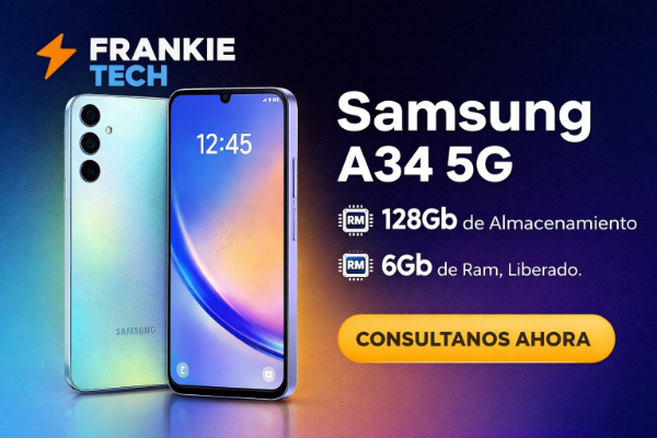 Producto - Samsung Galaxy A34 5g 128GB6GB RAM Libre