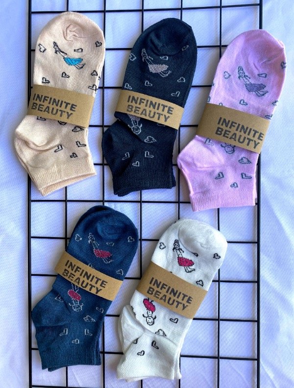 Producto - Soquetes corazones - Línea económica